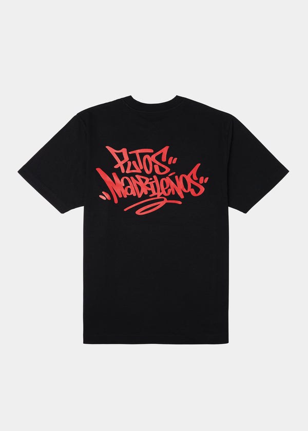 BLACK GRAFFITI TEE