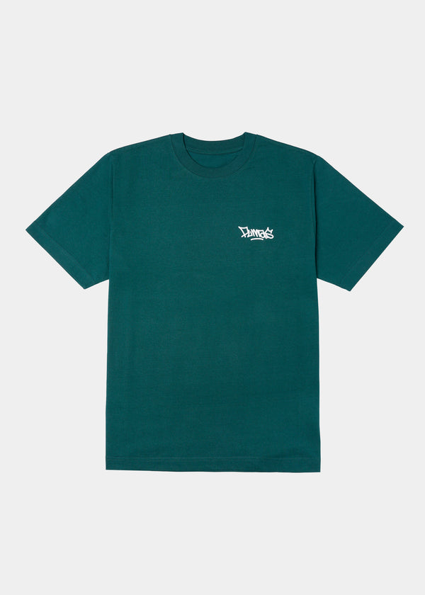 GLAZED GREEN GRAFFITI TEE