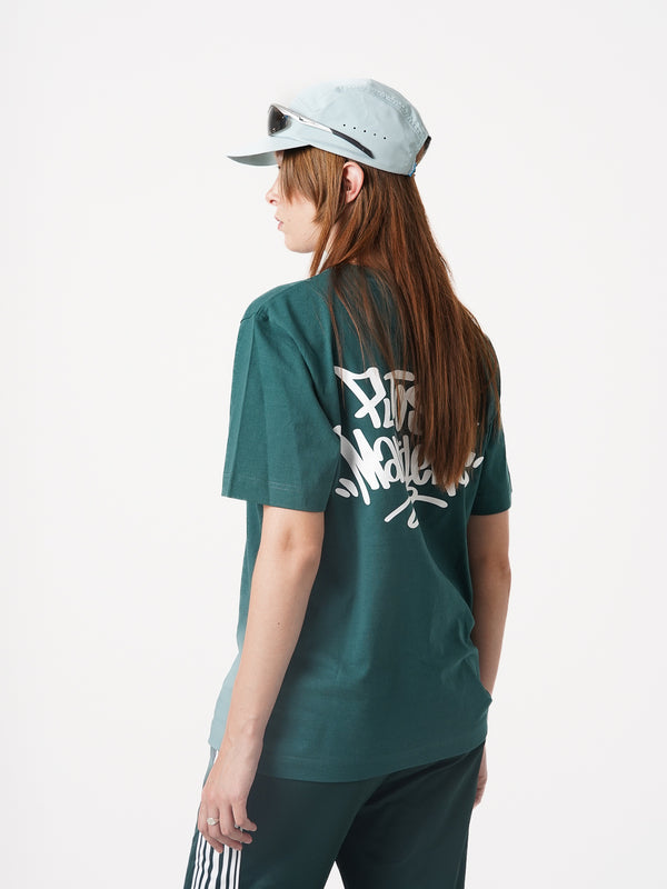 GLAZED GREEN GRAFFITI TEE