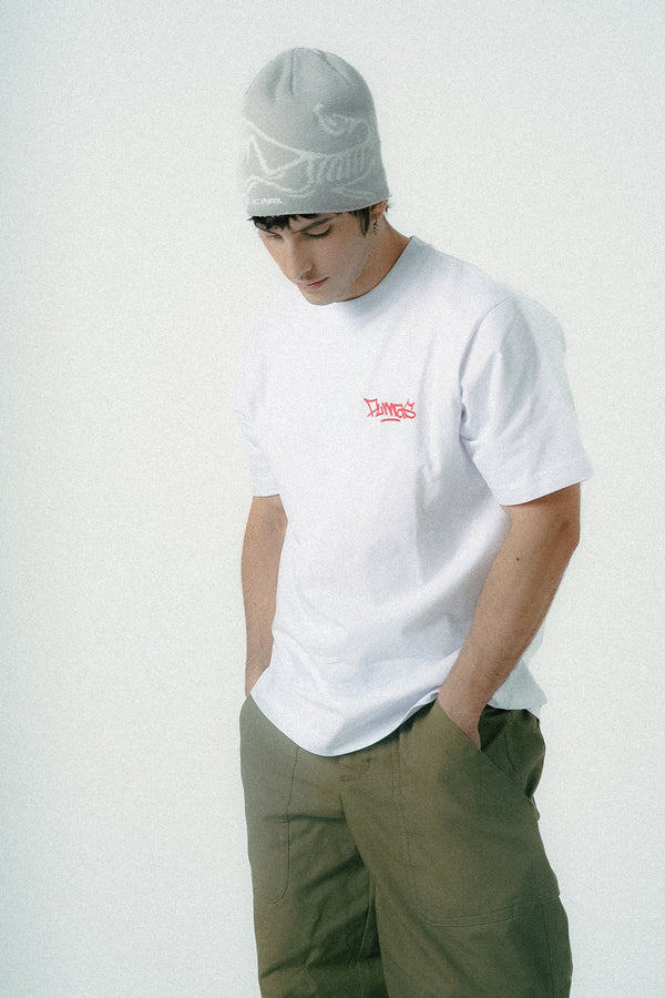 WHITE GRAFFITI TEE